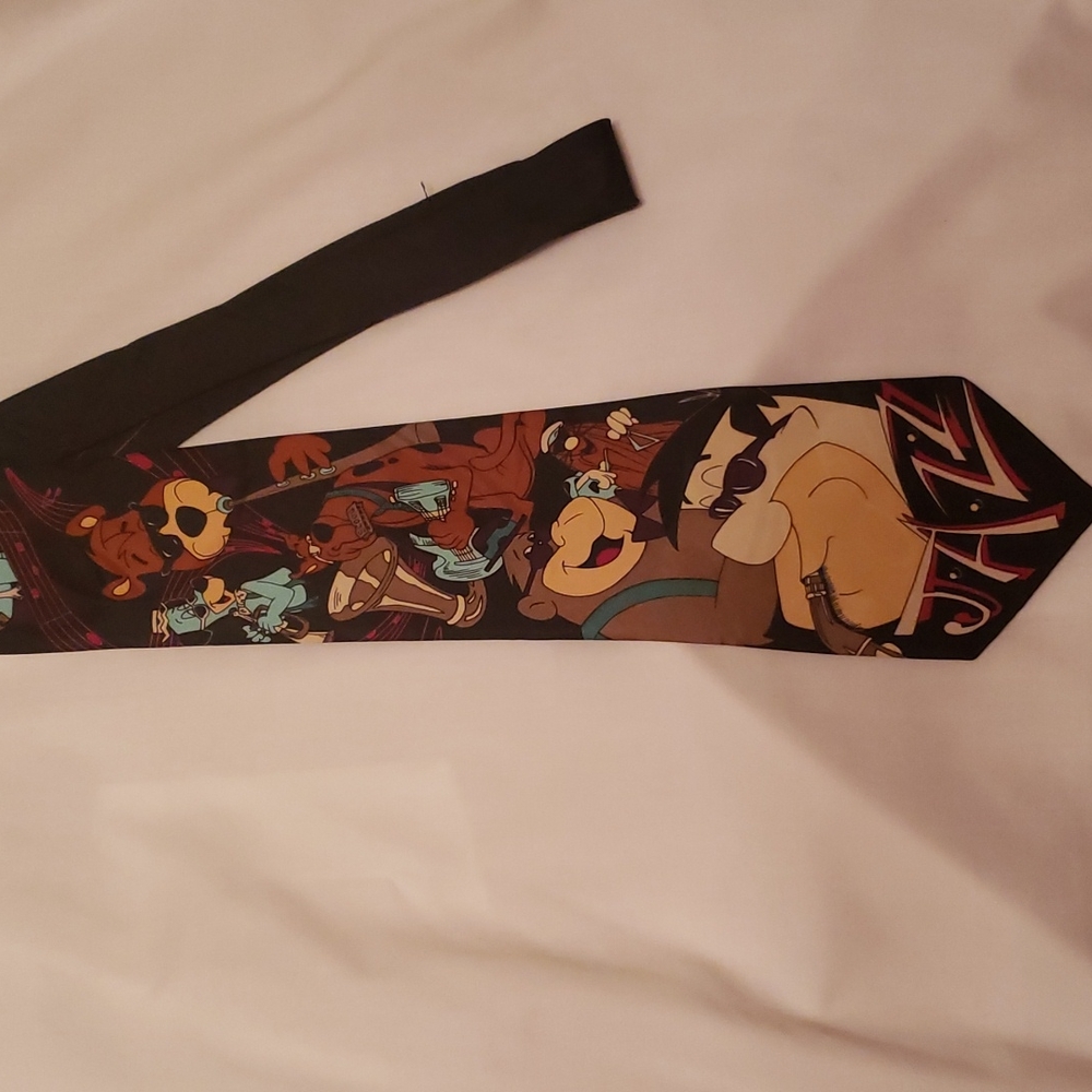 Flintstones and friends novelty tie